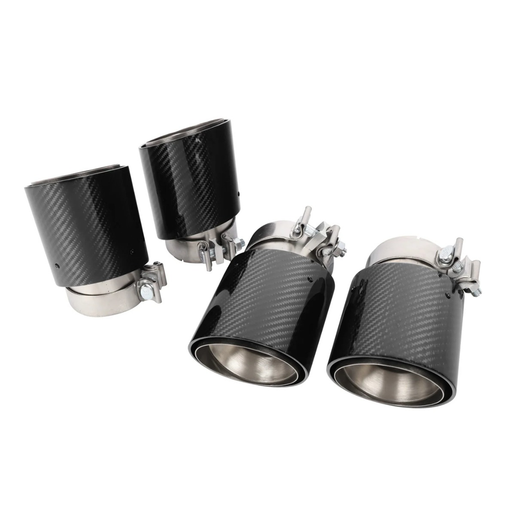 Carbon Fiber Exhaust Tips for BMW G90 G99 M5 - Bull Boost Performance