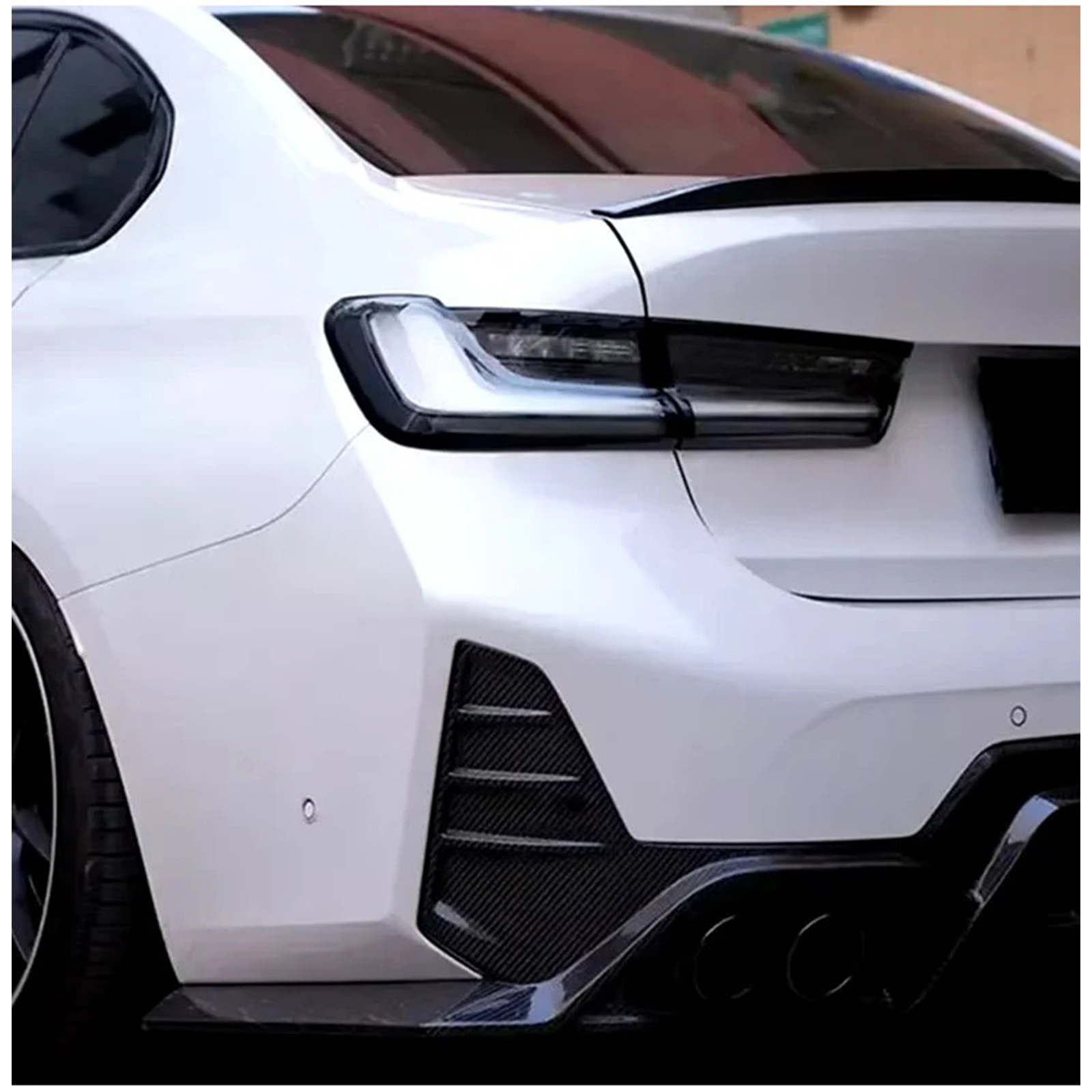 Clear OEM Style Taillights for BMW G80 M3 G20 3 Series - Bull Boost Performance
