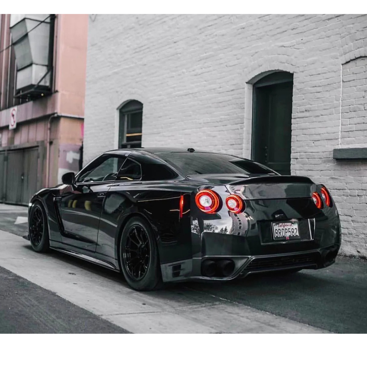 Carbon Fiber Side Skirts for Nissan GT R R35 by Stratec Systems