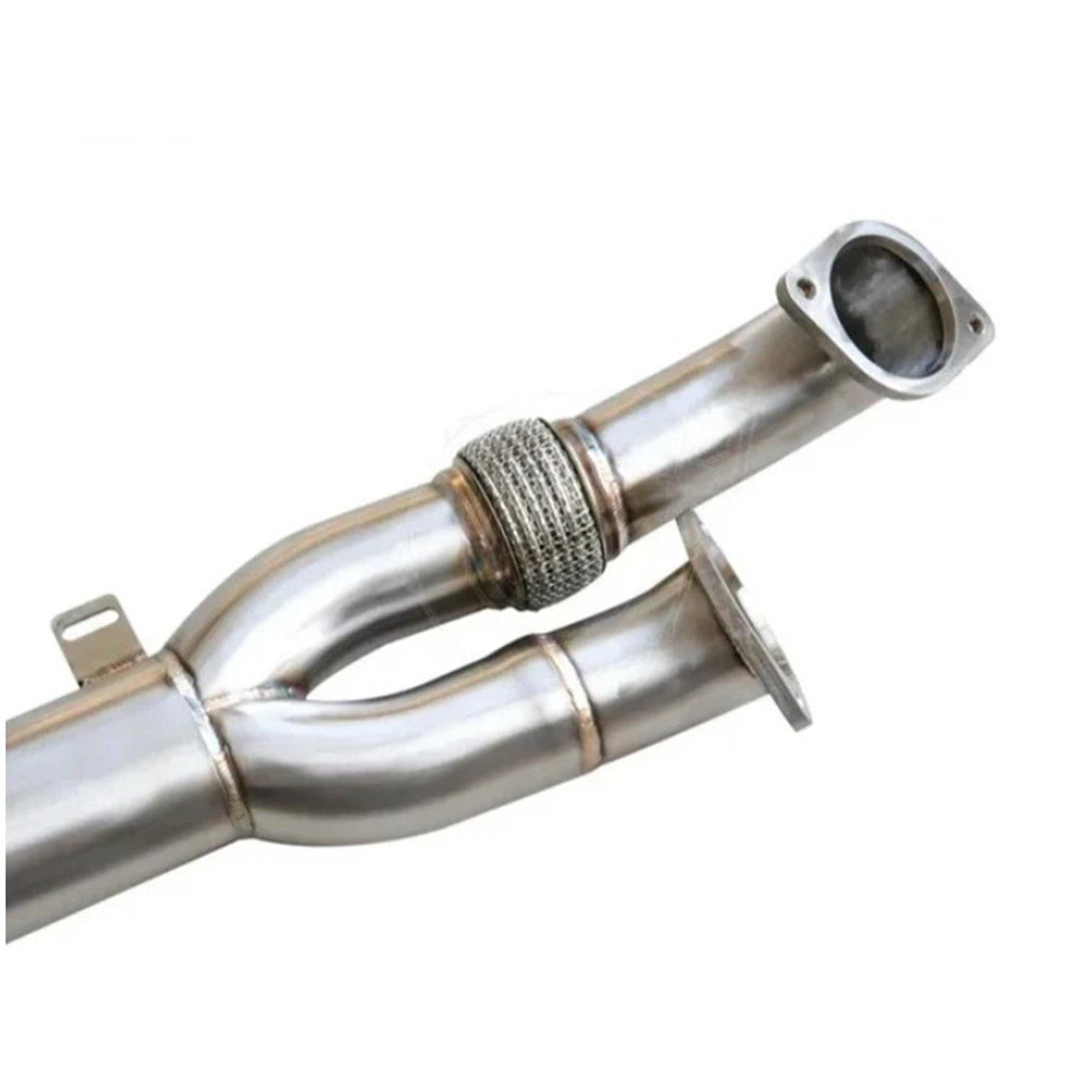 Single Mid Pipe Exhaust for BMW G80 M3 G82 G83 M4 - Bull Boost Performance