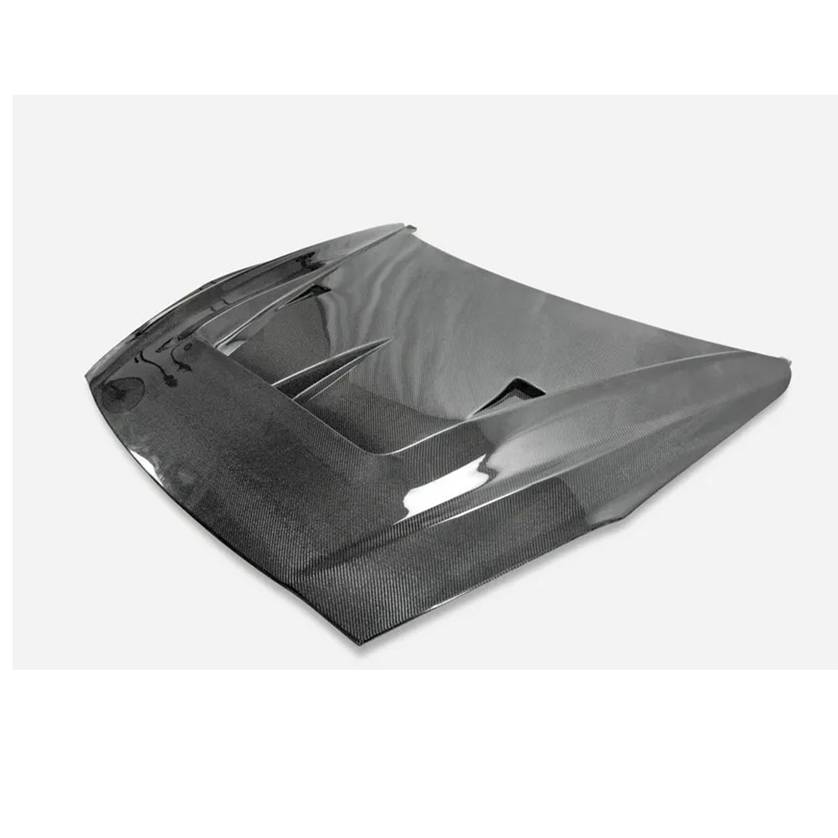 Vented Carbon Fiber Hood for Nissan GT R R35 by Stratec Systems
