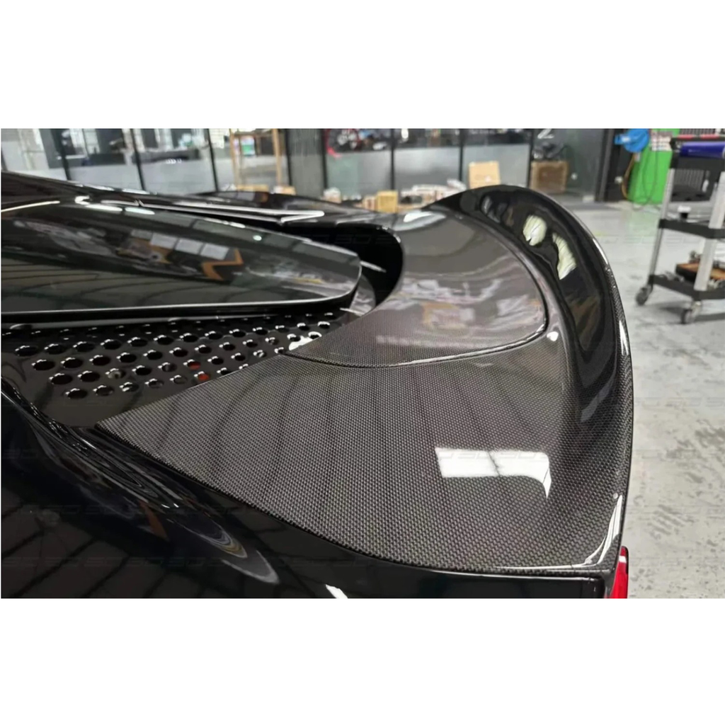 Carbon Fiber Rear Spoiler for Ferrari SF90 by Stratec Systems