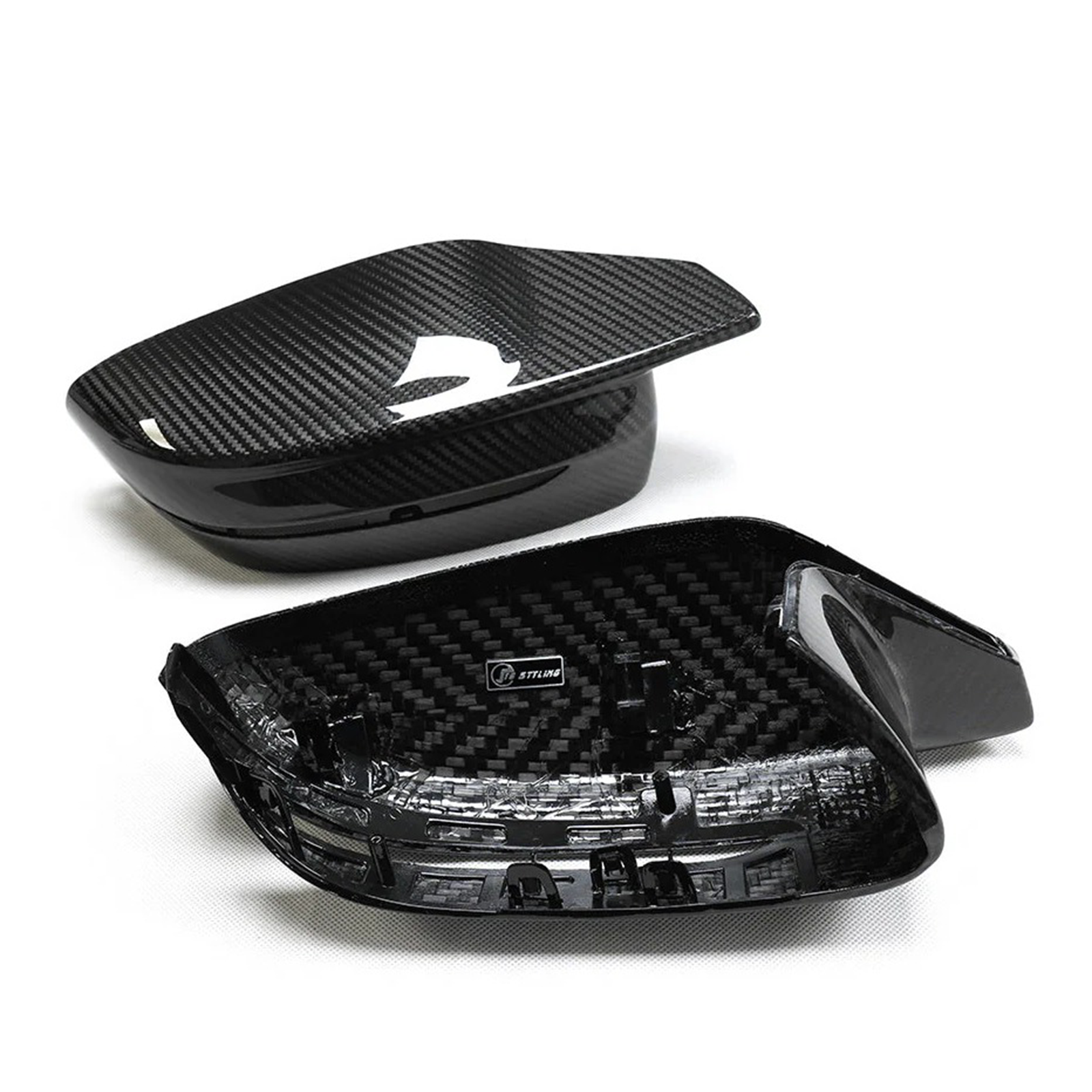 Dry Carbon Fiber Mirror Cap Set for BMW G80 M3 G82 G83 M4 - Bull Boost Performance