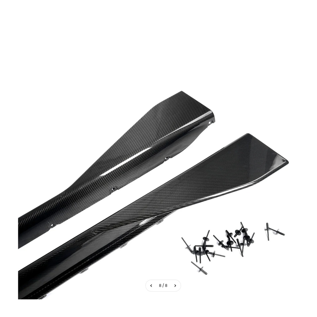 M Performance Style Carbon Fiber Side Skirts for BMW G80 M3 G82 G83 M4 - Bull Boost Performance