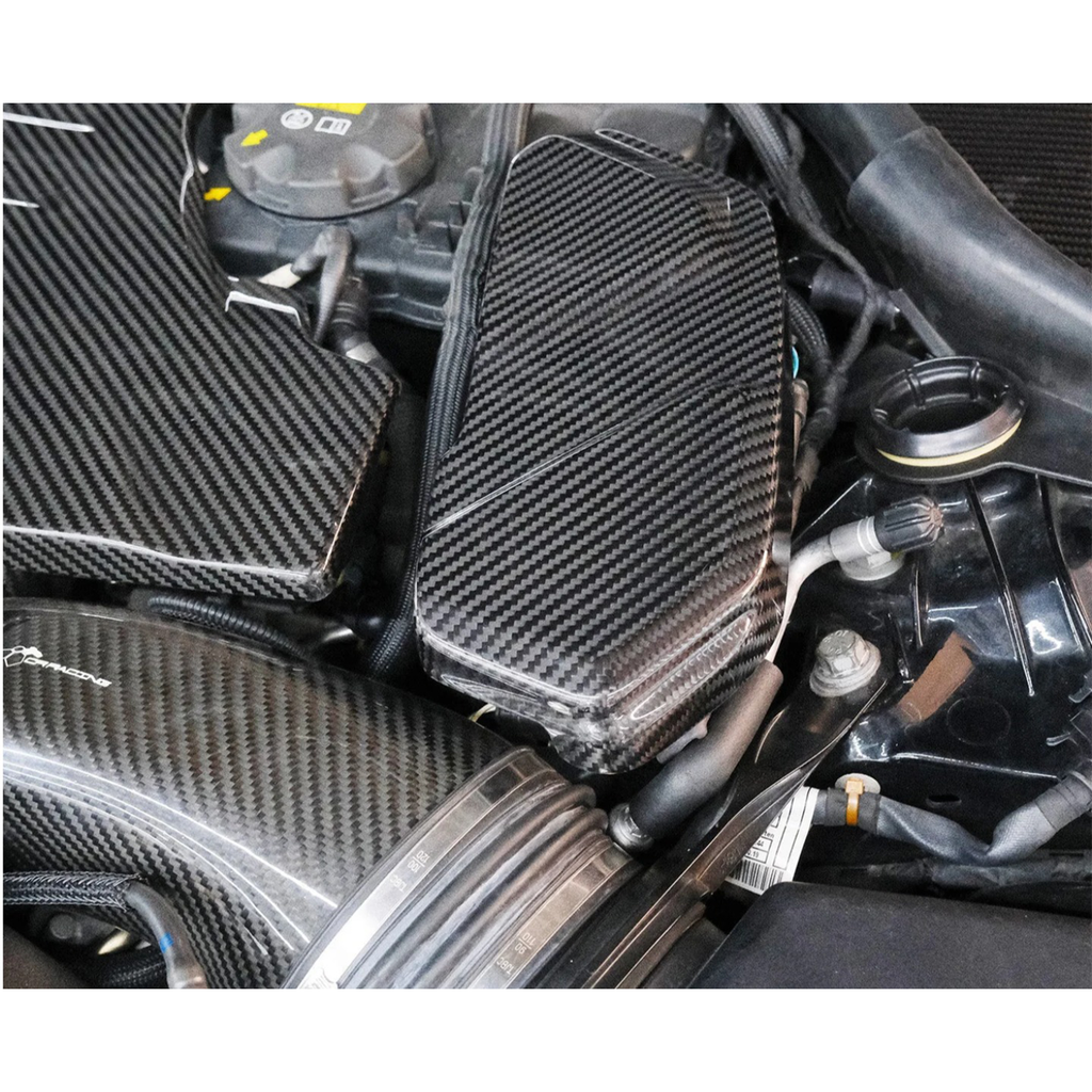 Carbon Fiber Complete Engine Bay Kit for BMW F90 M5 F91 F92 F93 M8 G30 5 Series - Bull Boost Performance