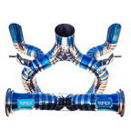 Titanium Performance Exhaust System for Bugatti Veyron by Stratec Systems