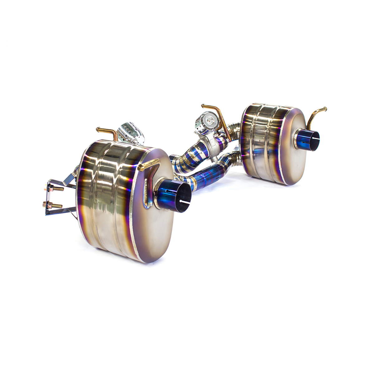 Catback Valved Exhaust System for Ferrari 458 Italia 458 Speciale 4.5L V8 by Stratec Systems