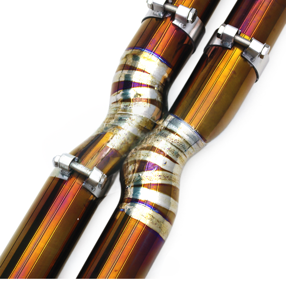 Titanium Catback Valve Exhaust System for Chevrolet Corvette C7 6.2L by Stratec Systems