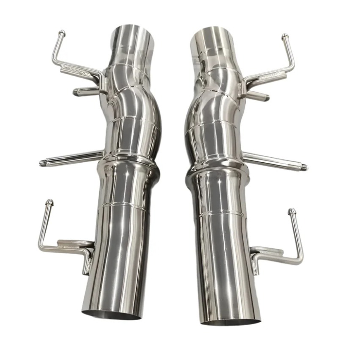 High Performance Exhaust Downpipe for Ferrari SF90 3.9T V8 by Stratec Systems