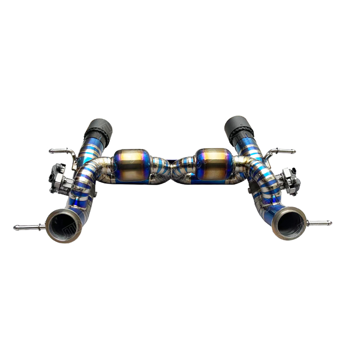 Titanium Valved Catback Exhaust System for Maserati MC20 by Stratec Systems