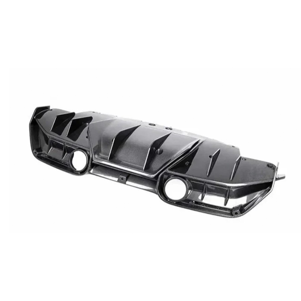 Carbon Fiber Rear Diffuser for Ferrari F8 Tributo Spider by Stratec Systems