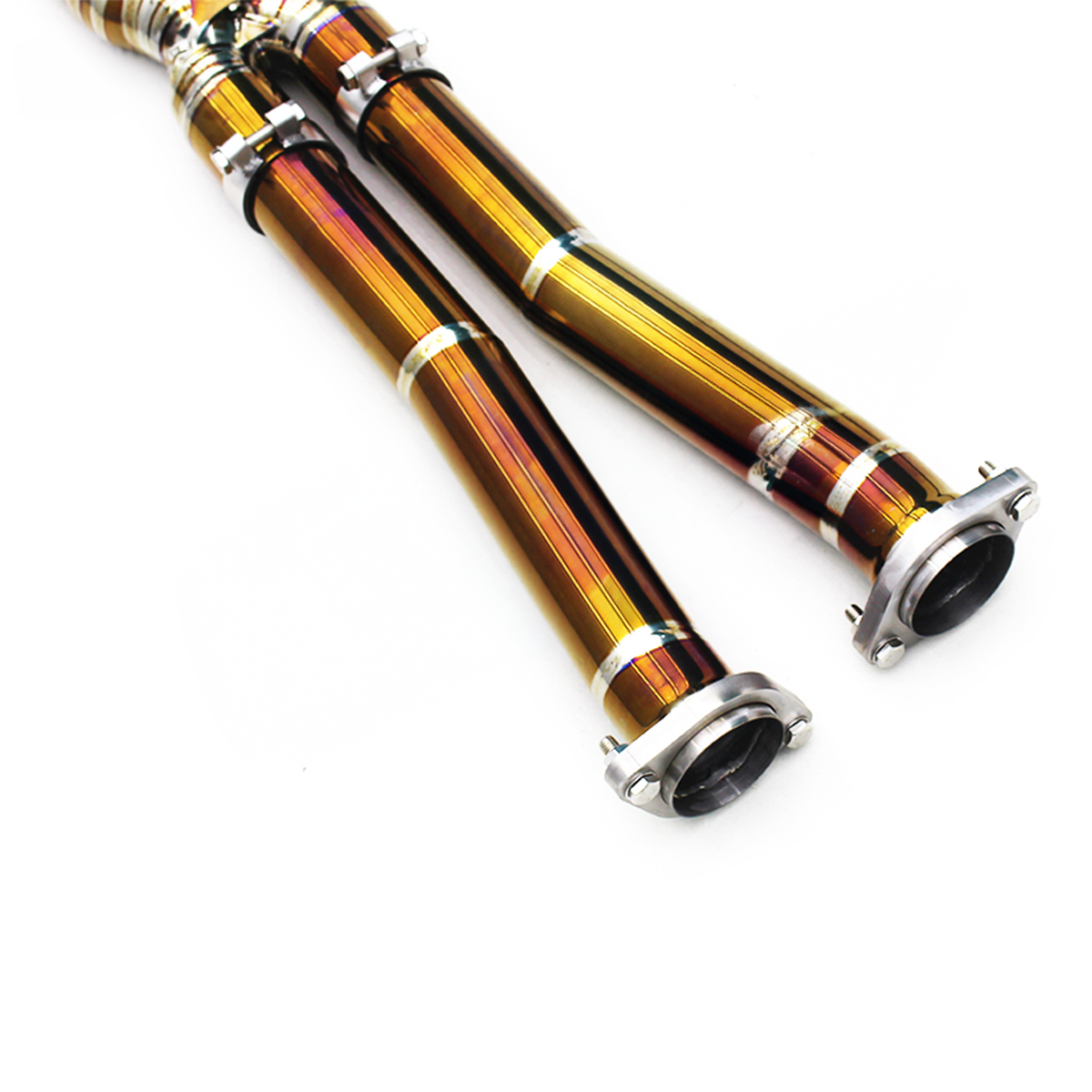 Titanium Catback Valve Exhaust System for Chevrolet Corvette C7 6.2L by Stratec Systems