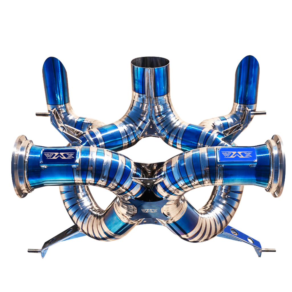 Titanium Performance Exhaust System for Bugatti Veyron by Stratec Systems