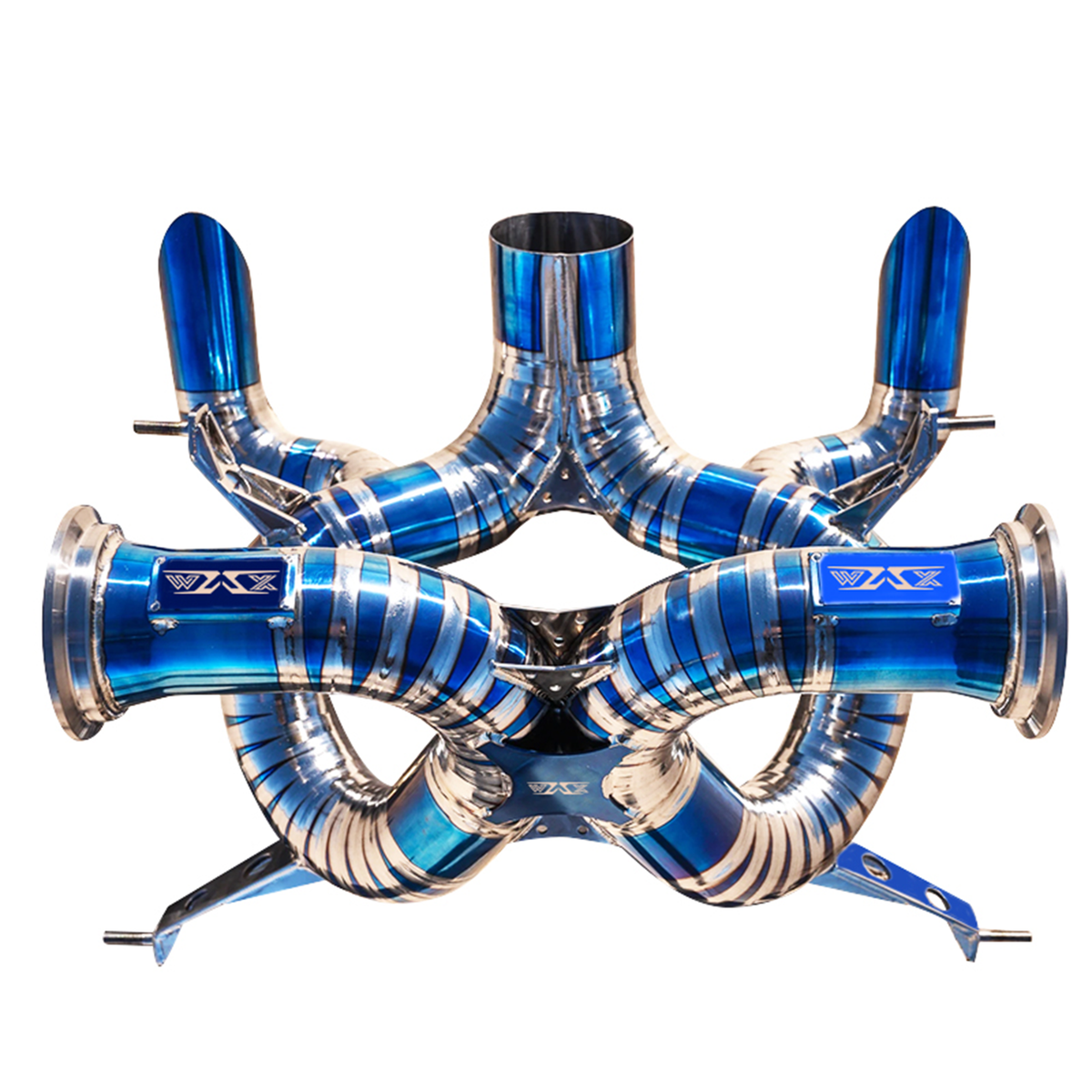 Titanium Performance Exhaust System for Bugatti Veyron by Stratec Systems