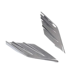 Carbon Fiber Side Vent Trims for Ferrari F8 Tributo by Stratec Systems