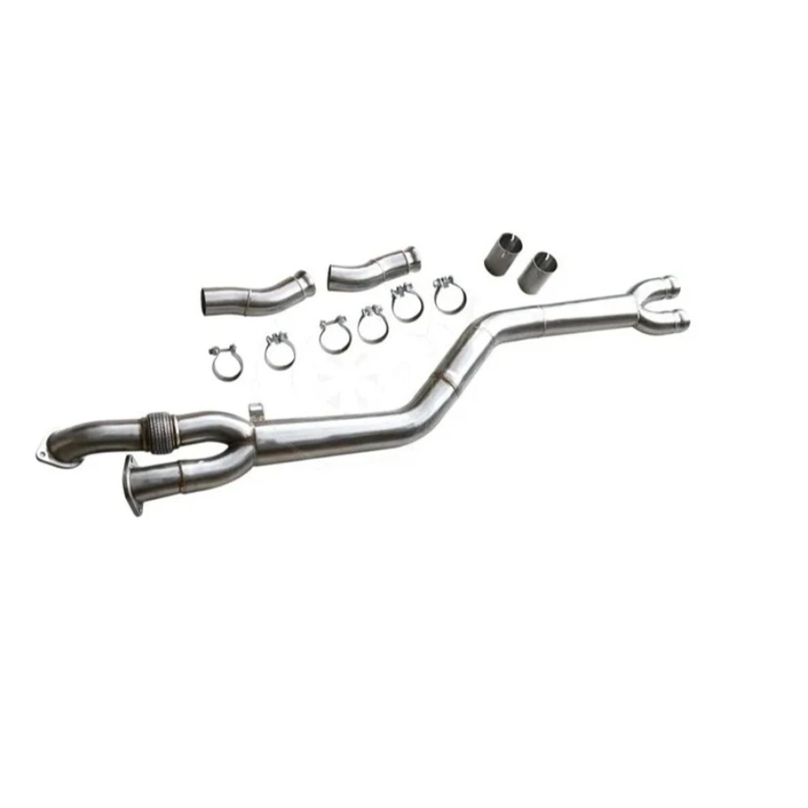Single Mid Pipe Exhaust for BMW G80 M3 G82 G83 M4 - Bull Boost Performance
