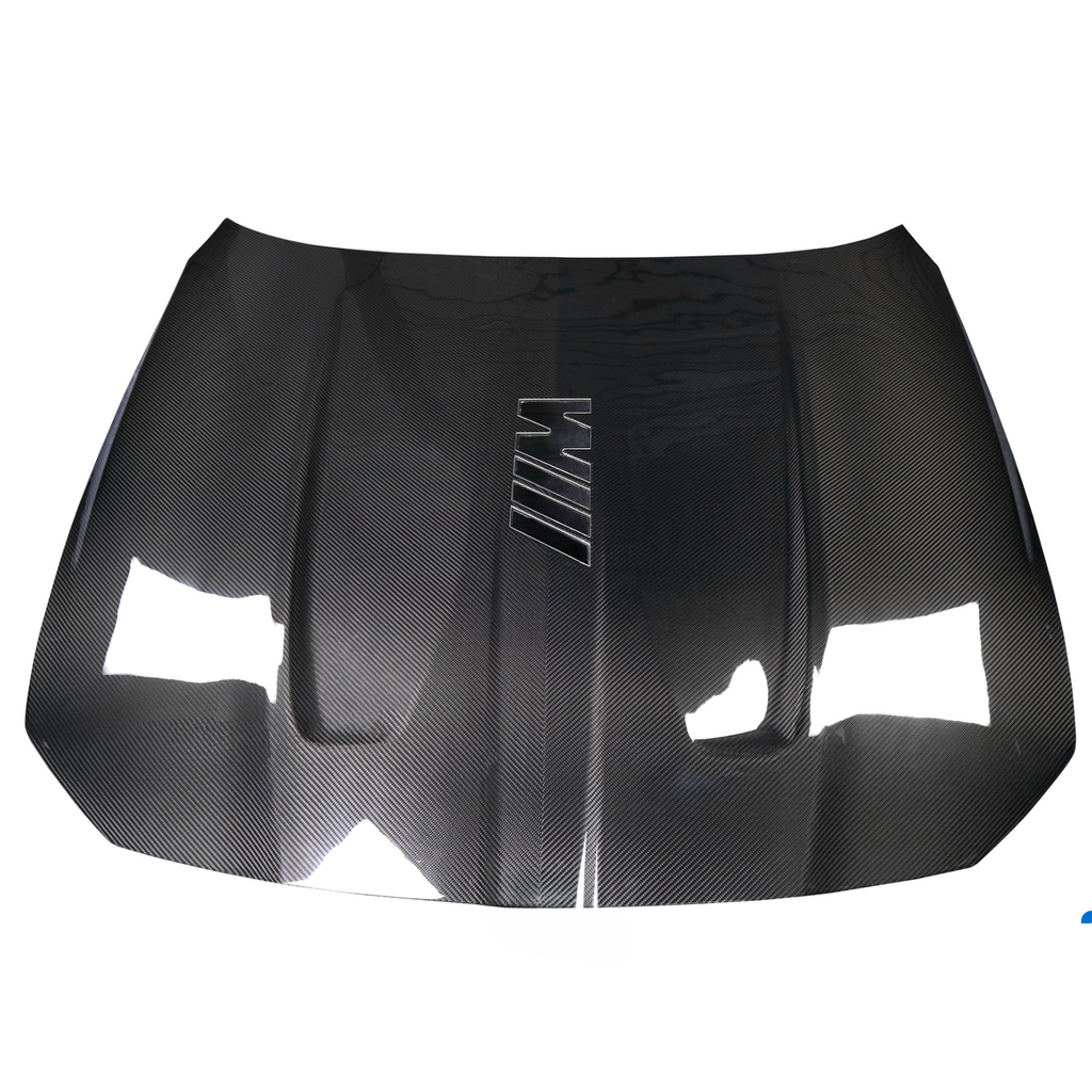 Dry Carbon Fiber CSL Style Engine Hood for BMW G80 G81 M3 G82 G83 M4 - Bull Boost Performance