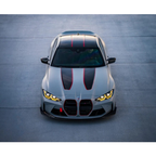 CSL Style Carbon Fiber Front Hood for BMW G80 M3 G82 G83 M4 - Bull Boost Performance