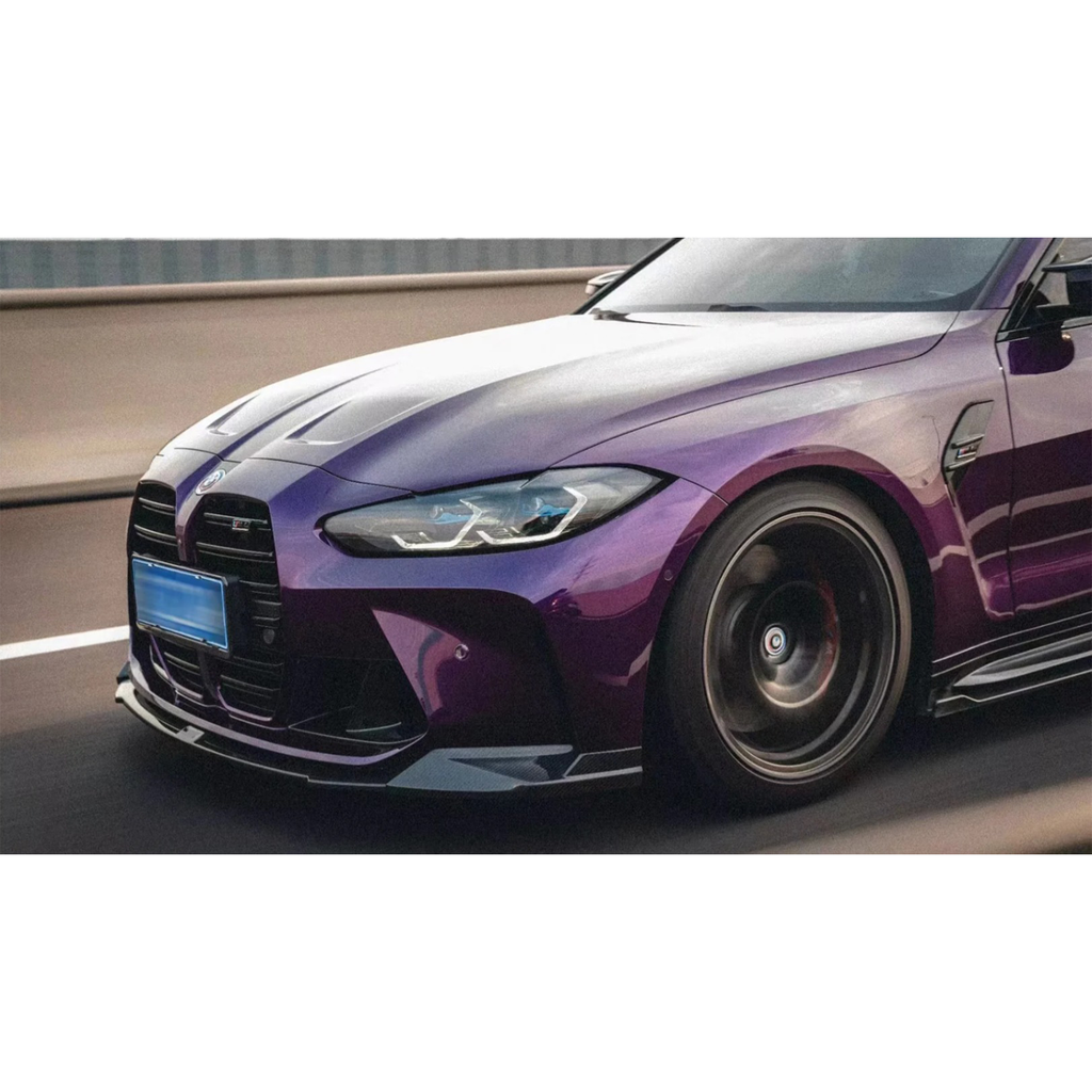 Prepreg Carbon Fiber TCH Front Lip for BMW G80 M3 G82 G83 M4 - Bull Boost Performance