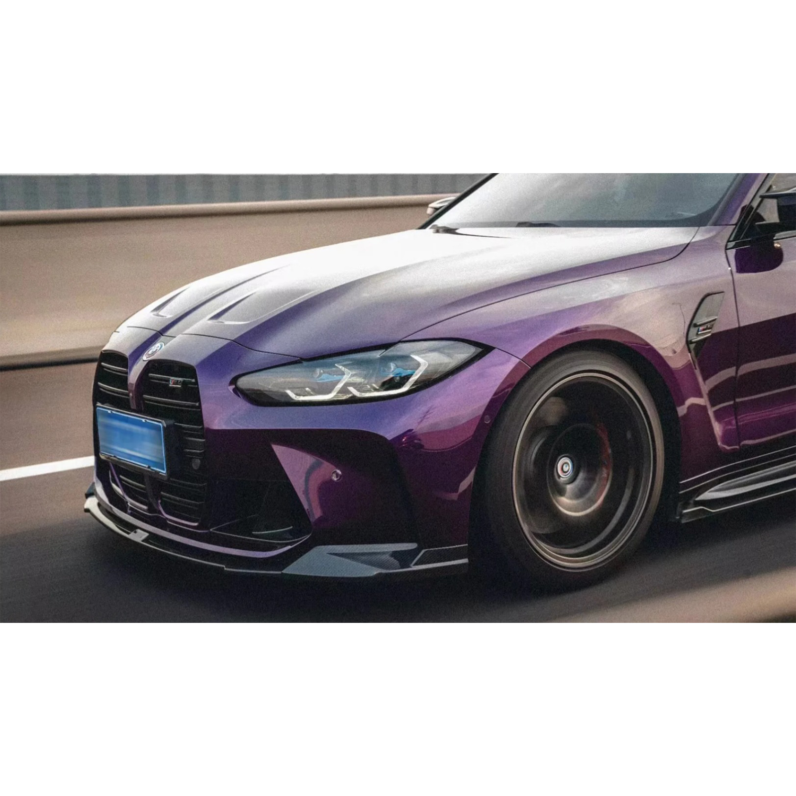 Prepreg Carbon Fiber TCH Front Lip for BMW G80 M3 G82 G83 M4 - Bull Boost Performance
