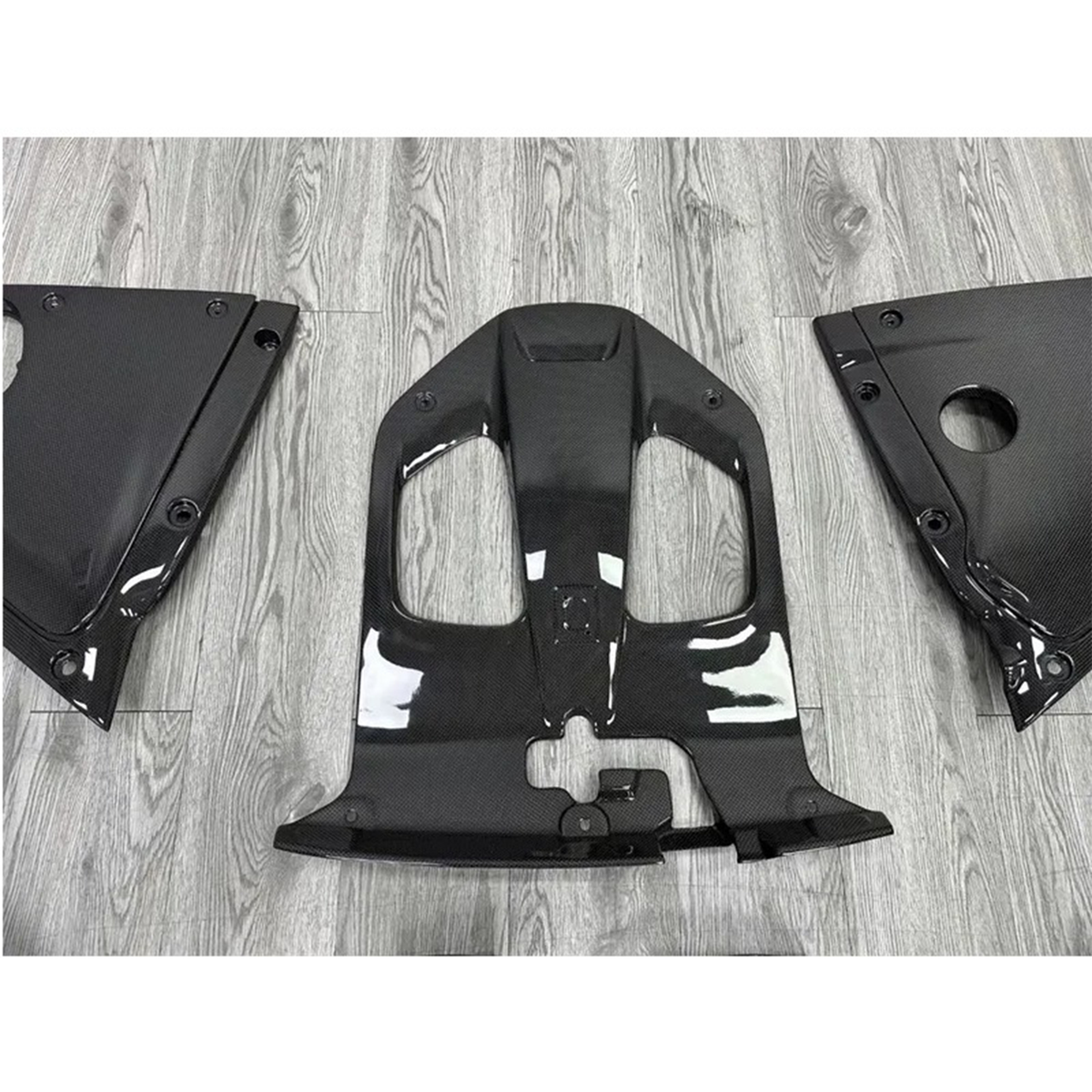 Dry Carbon Fiber Engine Interior Kit for Ferrari 812 Superfast by Stratec Systems