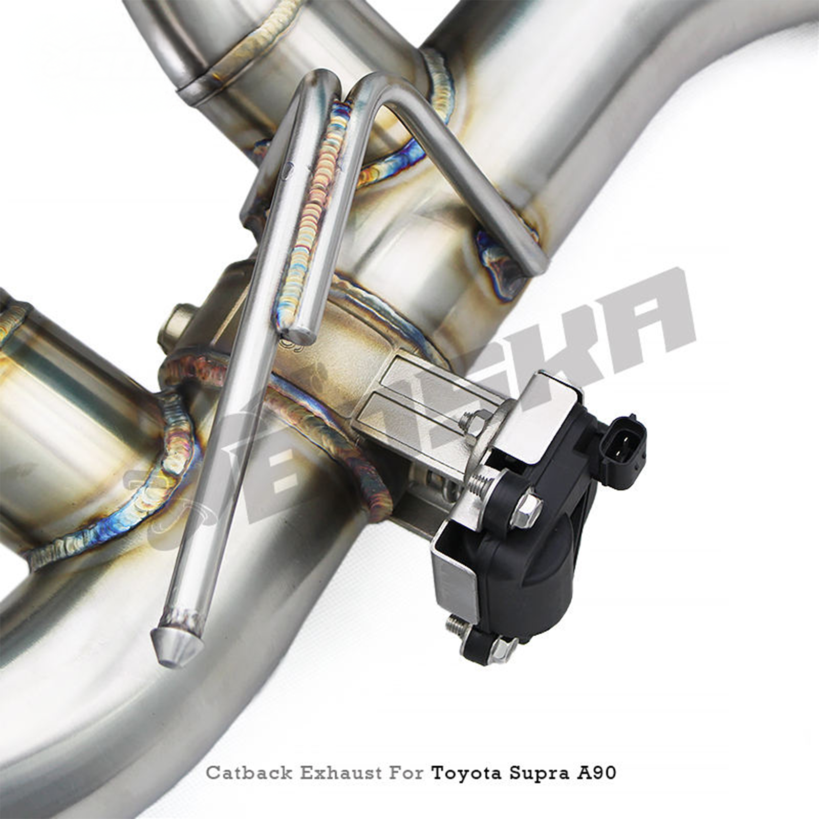 T304 Stainless Valved Catback Exhaust System for Toyota Supra A90 A91 3.0T - Bull Boost Performance