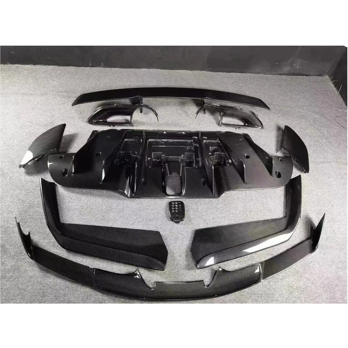 N Style Carbon Fiber Body Kit for Ferrari 488 GTB Spider by Stratec Systems