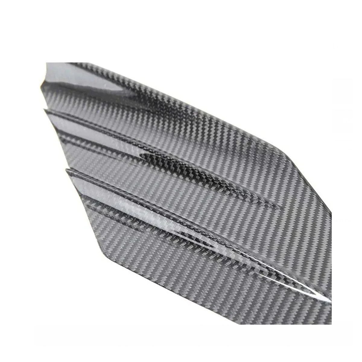 Dry Carbon Fiber Side Air Intake Trims for Ferrari F8 Tributo by Stratec Systems