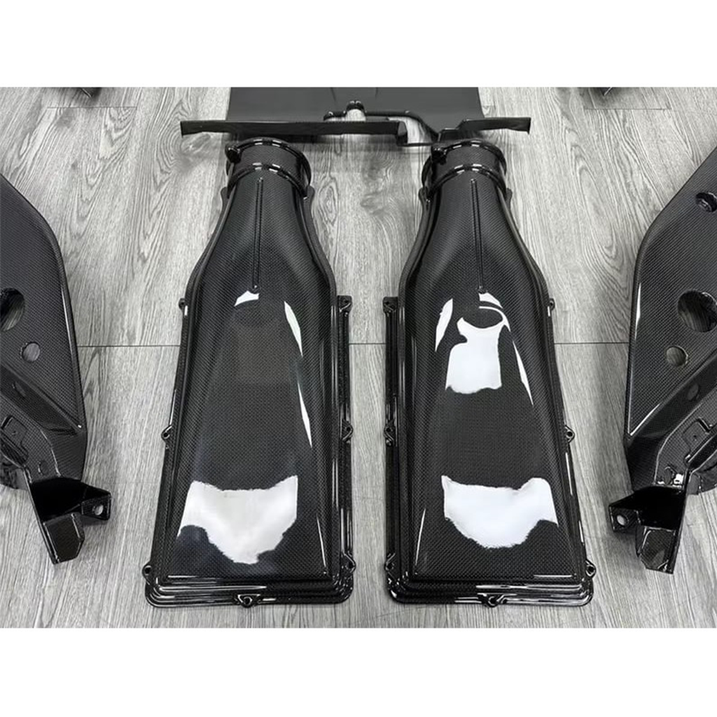 Dry Carbon Fiber Engine Interior Kit for Ferrari 812 Superfast by Stratec Systems