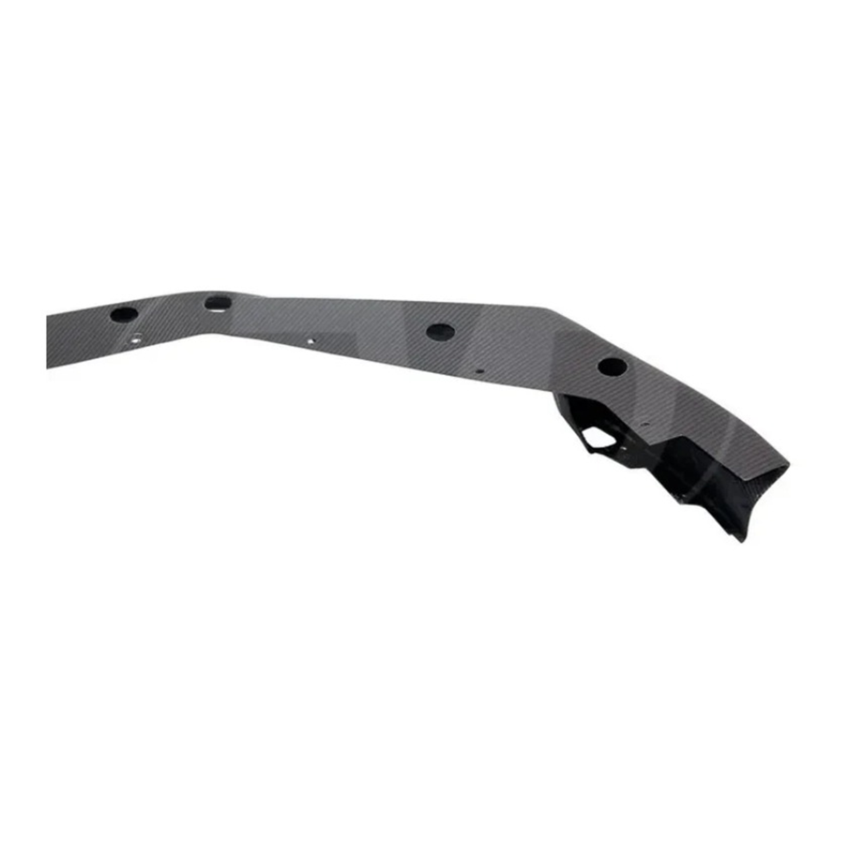 Carbon Fiber OEM Style Front Lip for Nissan GT R R35 by Stratec Systems