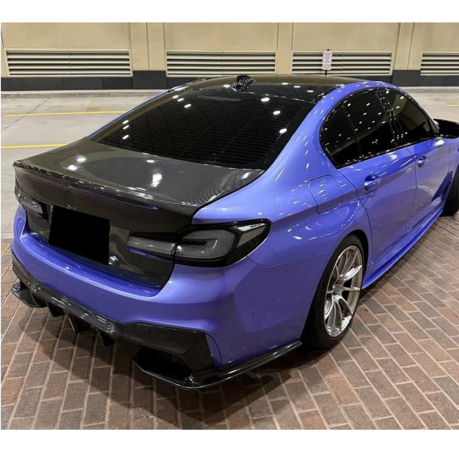 Clear LED Rear Tail Lights for BMW F90 M5 G30 5 Series - Bull Boost Performance