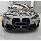 Prepreg Carbon Fiber PT Style Front Bumper Trim for BMW G8X G80 M3 G82 G83 M4 - Bull Boost Performance