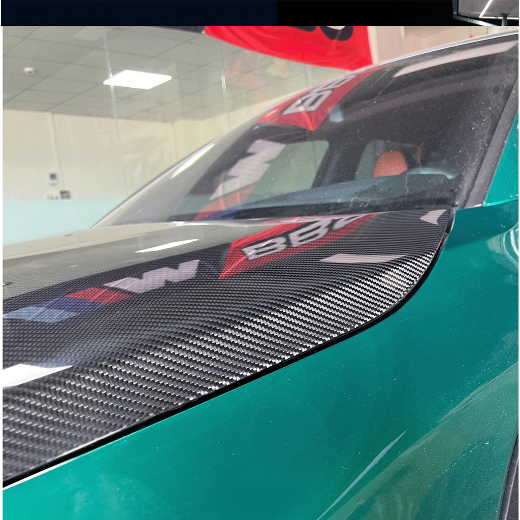 Dry Carbon Fiber CSL Style Engine Hood for BMW G80 G81 M3 G82 G83 M4 - Bull Boost Performance