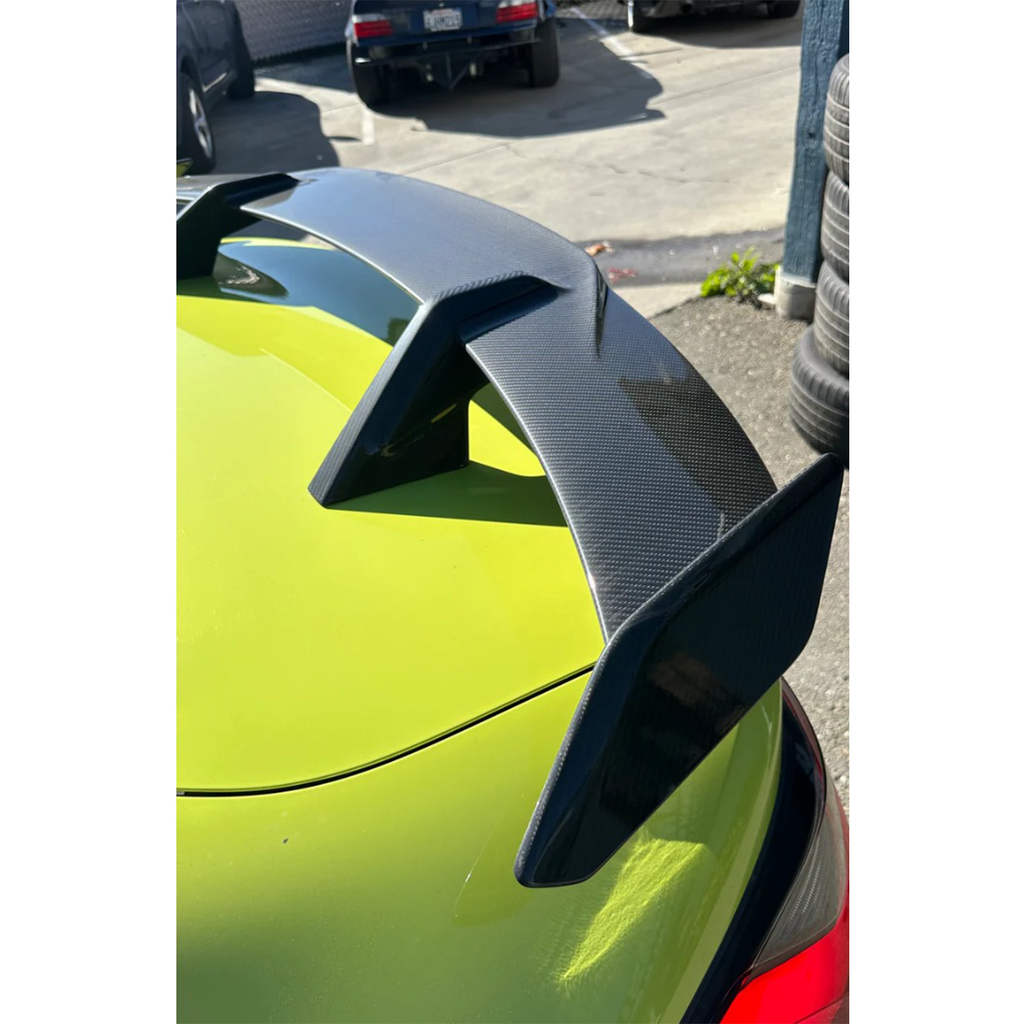 MP Style Carbon Fiber Rear Trunk Spoiler Wing for BMW G80 M3 G82 M4 G20 G22 G30 F90 - Bull Boost Performance