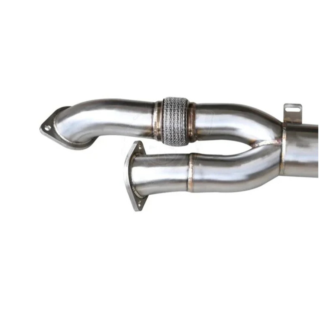 Single Mid Pipe Exhaust for BMW G80 M3 G82 G83 M4 - Bull Boost Performance