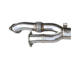 Single Mid Pipe Exhaust for BMW G80 M3 G82 G83 M4 - Bull Boost Performance