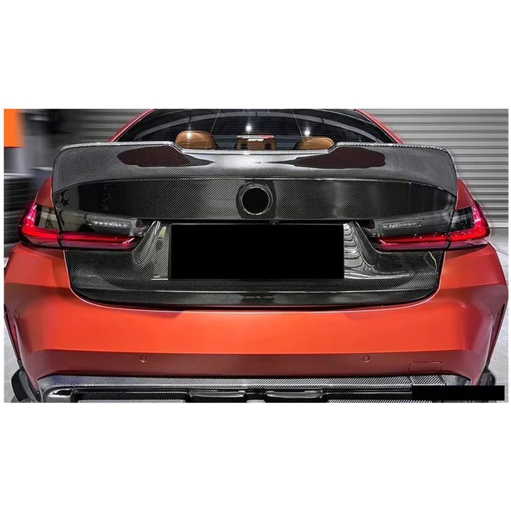 M Style Carbon Fiber Trunk for BMW G80 M3 G20 3 Series - Bull Boost Performance
