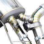 Titanium Valved Catback Exhaust System for BMW M5 F90 4.4T - Bull Boost Performance