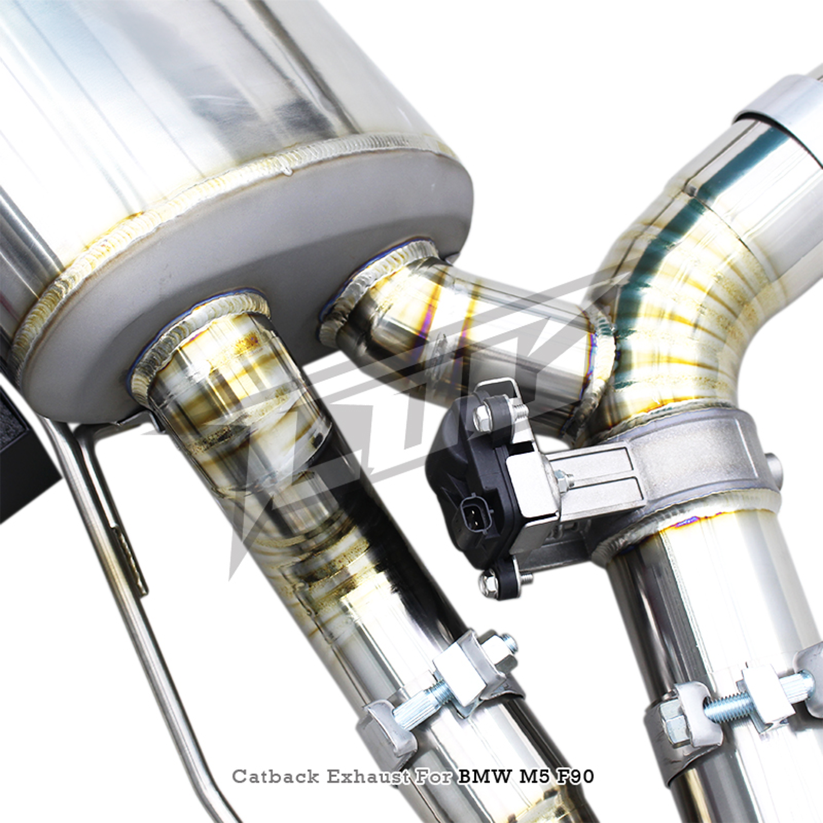 Titanium Valved Catback Exhaust System for BMW M5 F90 4.4T - Bull Boost Performance