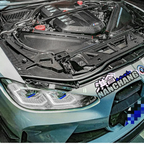 Carbon Fiber Headlamp Covers for BMW G80 G81 M3 G82 G83 M4 G87 M2 - Bull Boost Performance