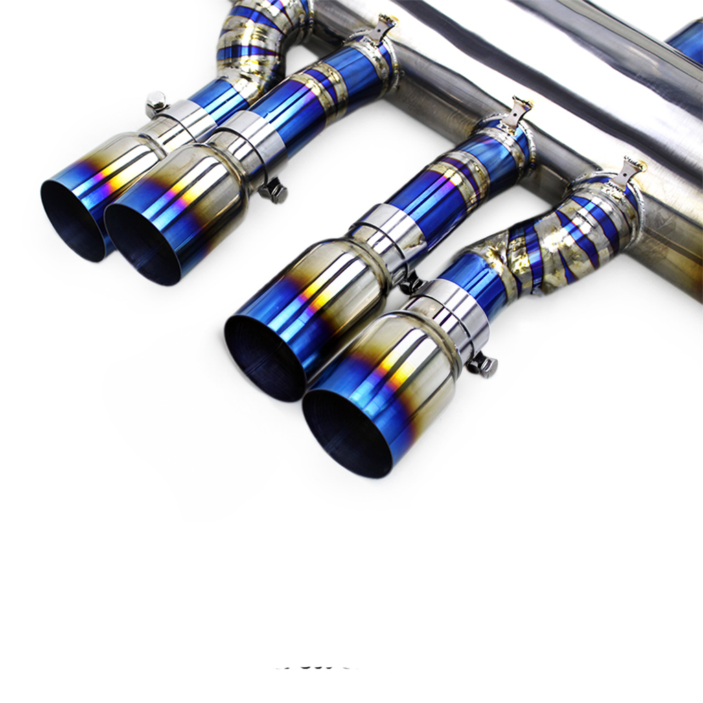 Center Exit Exhaust System for BMW M3 M4 G80 G82 3.0T 19-23 - Bull Boost Performance