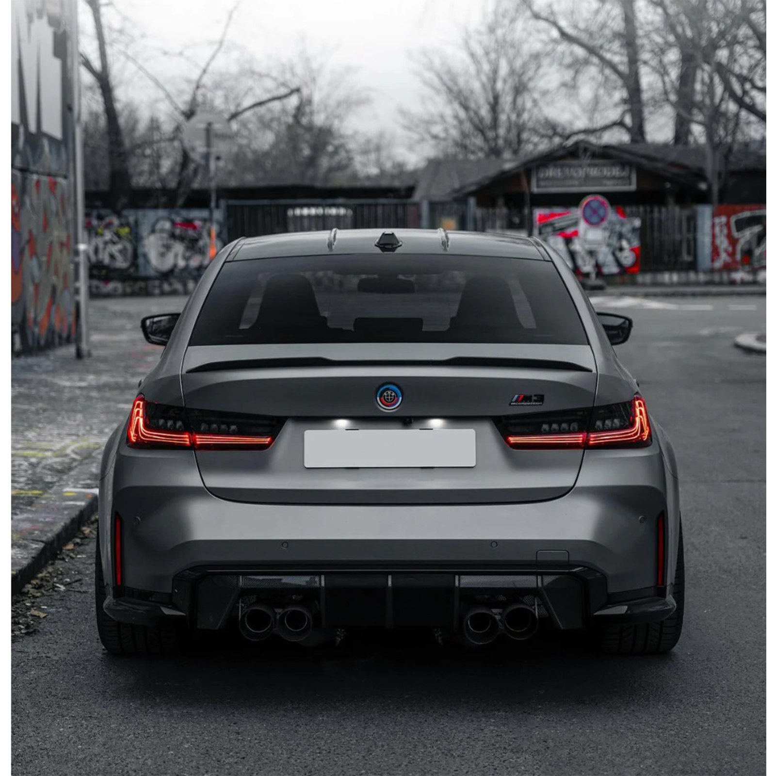 CSL Style Laser Taillights for BMW G80 M3 G20 3 Series - Bull Boost Performance