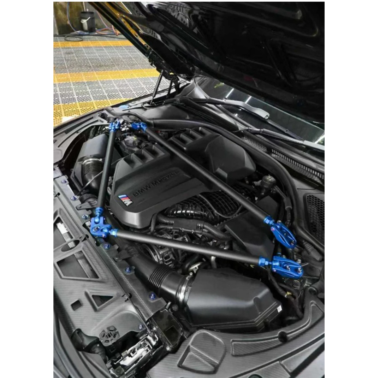 Carbon Fiber Strut Tower Brace for BMW G8X G80 G81 M3 G82 G83 M4 G87 M2 - Bull Boost Performance