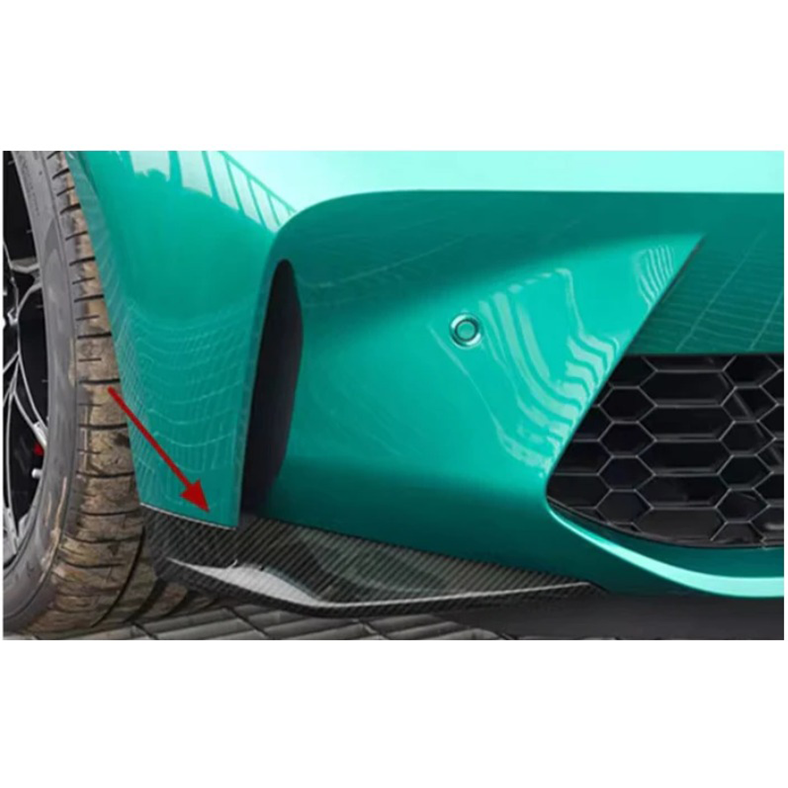 Carbon Fiber Front Lower Splitter for BMW G80 M3 G82 G83 M4 - Bull Boost Performance