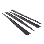 Carbon Fiber Side Skirt Trim Strip for Chevrolet Corvette C8 Stingray Coupe - Bull Boost Performance