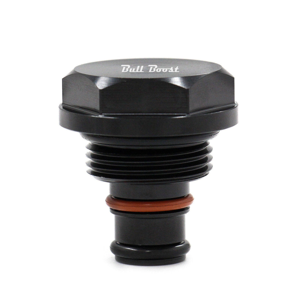 2004-2007 Dodge Ram Cummins HE351CW Turbo Solenoid Plug Billet BLACK - Bull Boost Performance