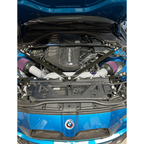 Dry Carbon Fiber Cooling Shroud Cover for BMW G80 M3 G82 G83 M4 - Bull Boost Performance