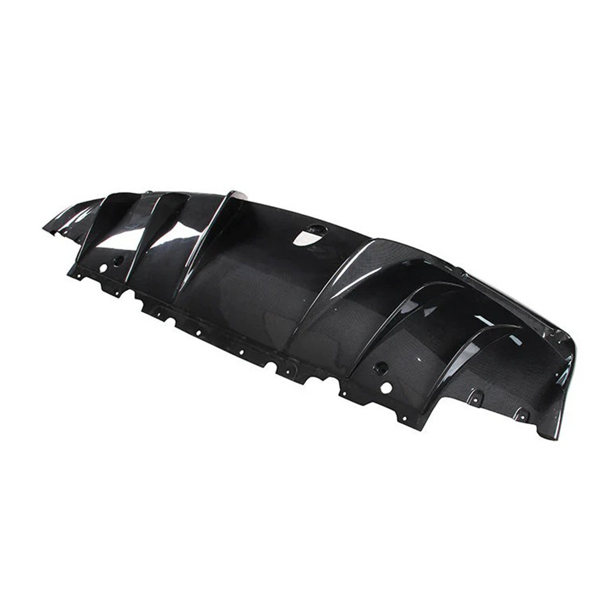 Dry Carbon Fiber Rear Diffuser for Ferrari 296 GTB by Stratec Systems