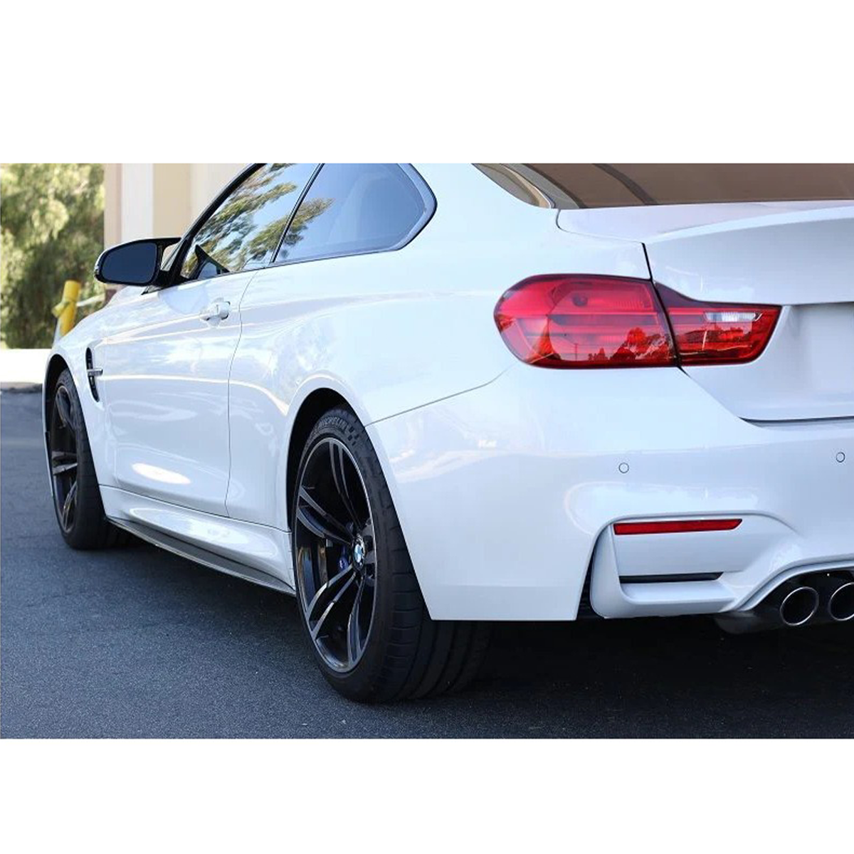 MP Style Carbon Fiber Side Skirts for BMW F82 F83 M4 by Stratec Systems