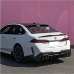 Pre-Preg Carbon Fiber SQ Style Rear Roof Spoiler for BMW G60 5 Series G90 M5 - Bull Boost Performance